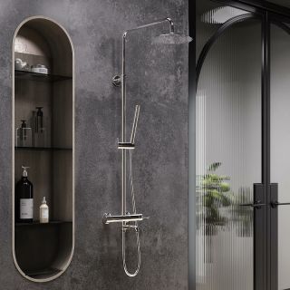 Душевая стойка Damixa Scandinavian Pure 936740000 Хром